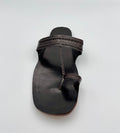 Handcrafted Men Kolhapuri Chappal - Dark Brown Classic